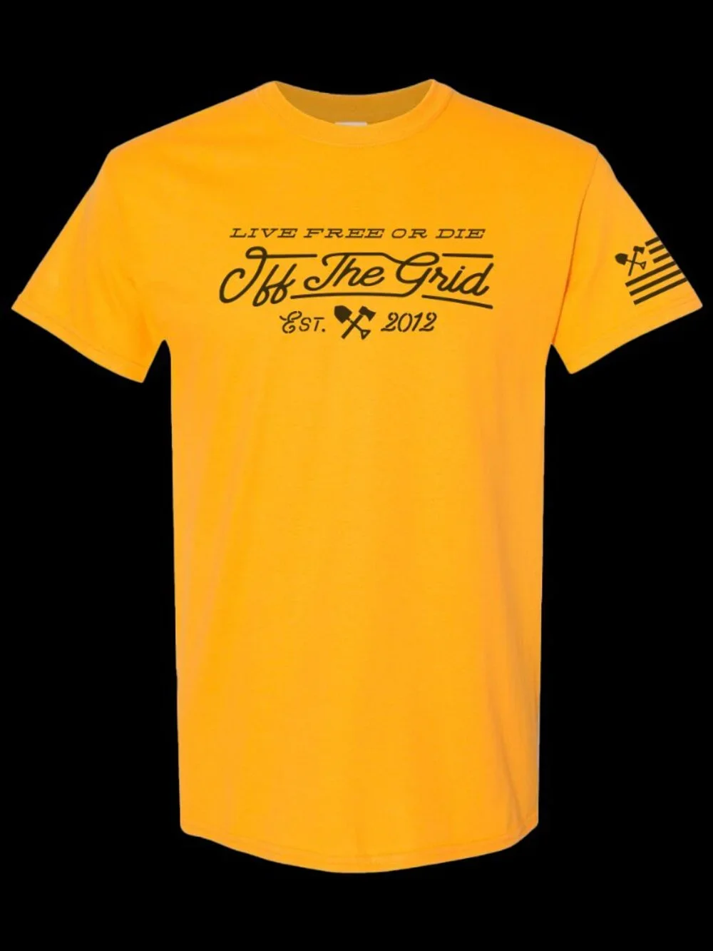 Off The Grid Surplus A Train Tee Shirt - Natural - Picture 6 of 7